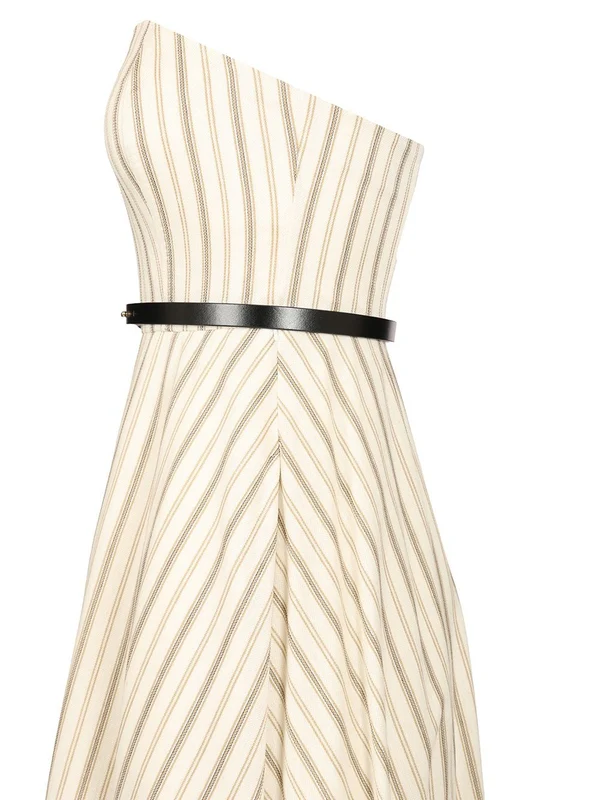 Max Mara White Midi Dress - Image 4