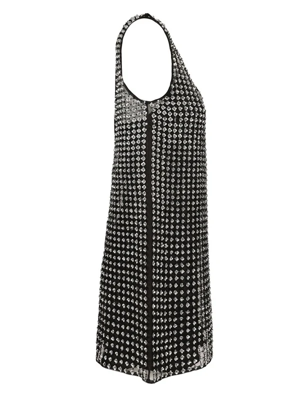 Max Mara Black Mini Dress - Image 3