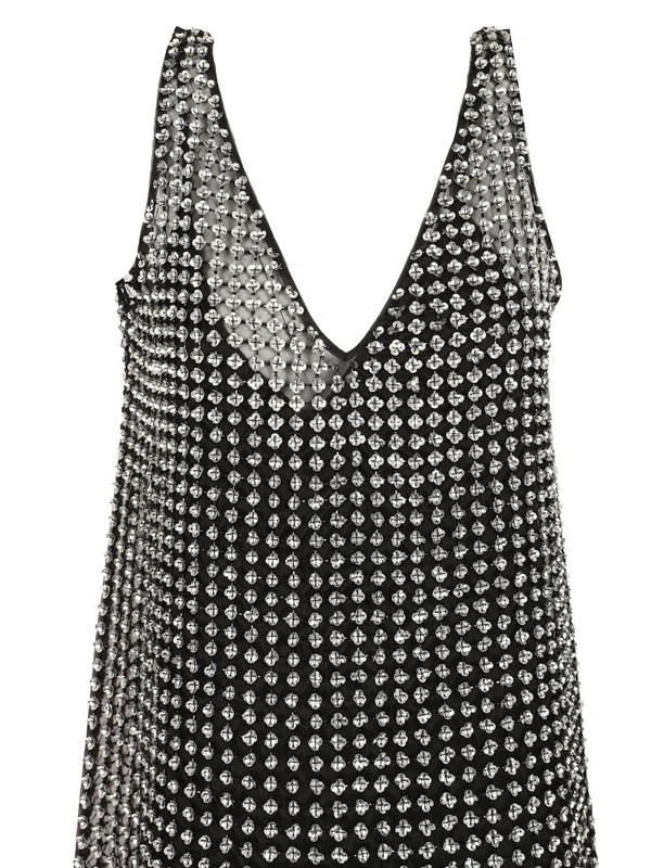 Max Mara Black Mini Dress - Image 4