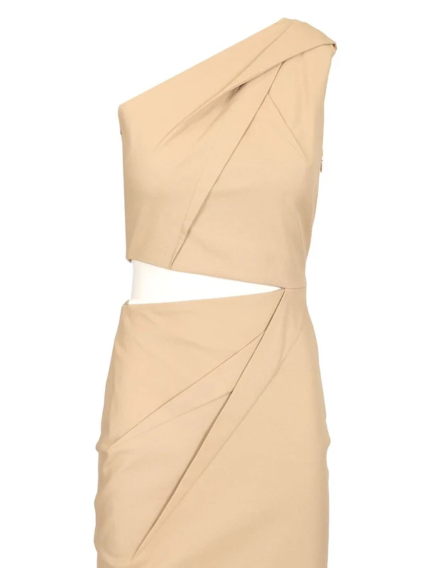 Max Mara Beige Long Dress - Image 4