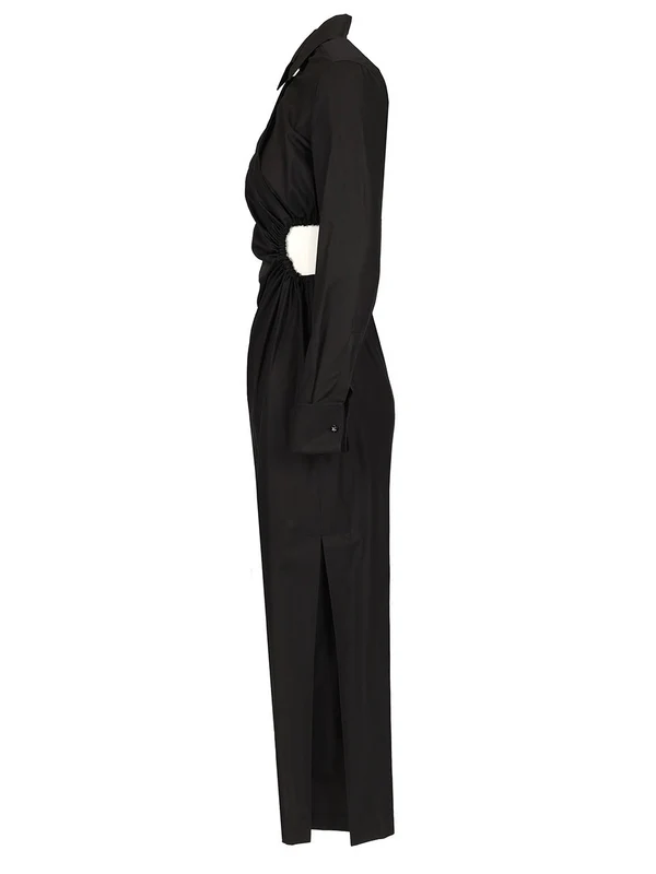 Max Mara Black Long Dress - Image 3