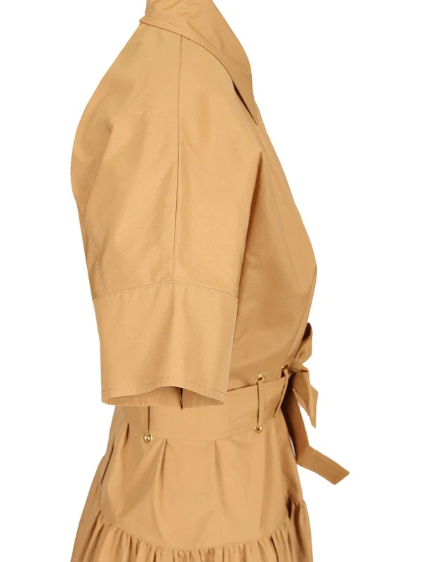 Max Mara Brown Long Dress - Image 5