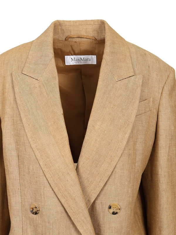 Max Mara Brown Tailored Jackets - Image 4