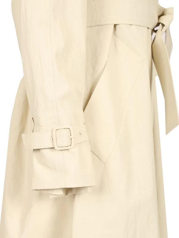 Max Mara White Trench - Image 4