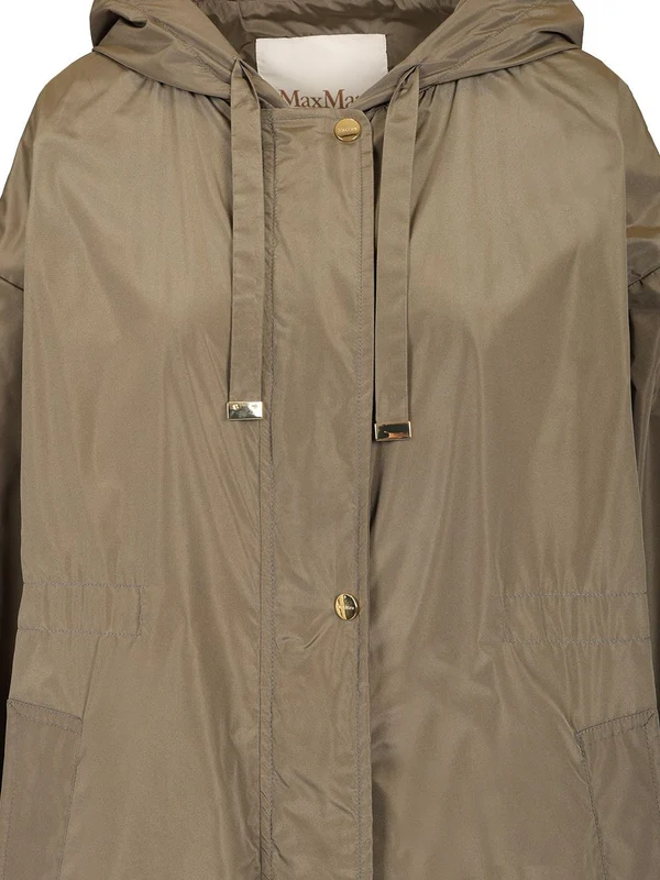 Max Mara The Cube Green Parka - Image 4