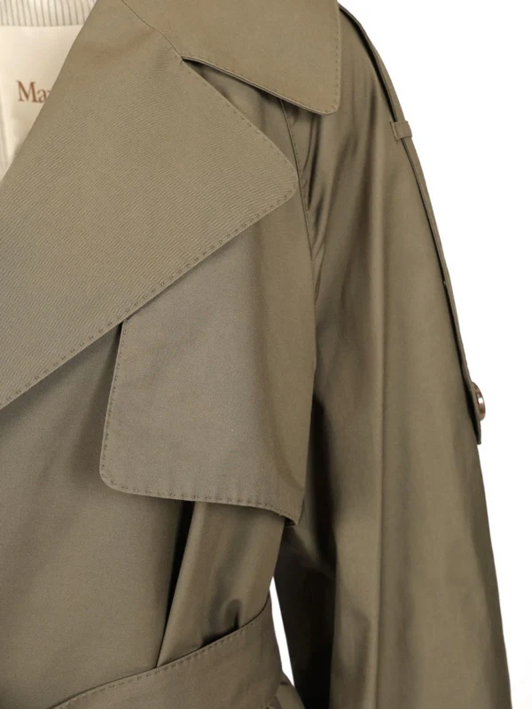 Max Mara The Cube Green Trench - Image 5