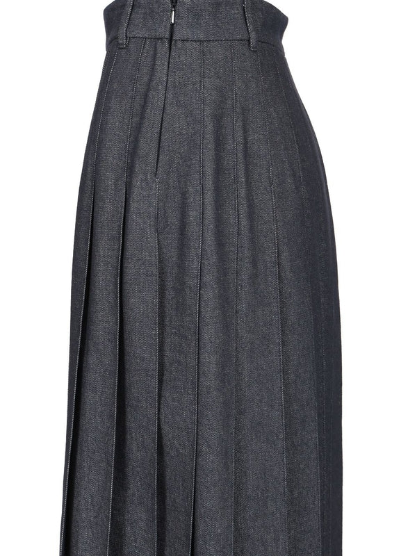 S Max Mara Blue Skirts - Image 5