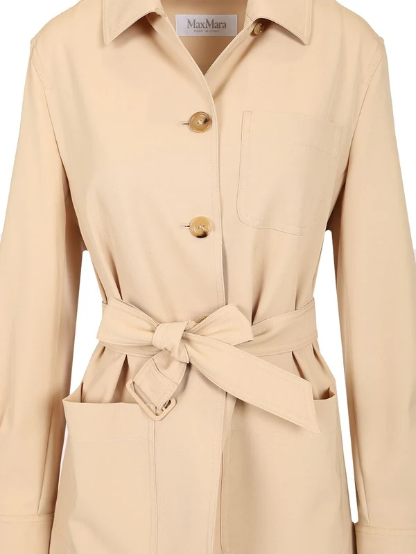 Max Mara Beige Tailored Jackets - Image 4
