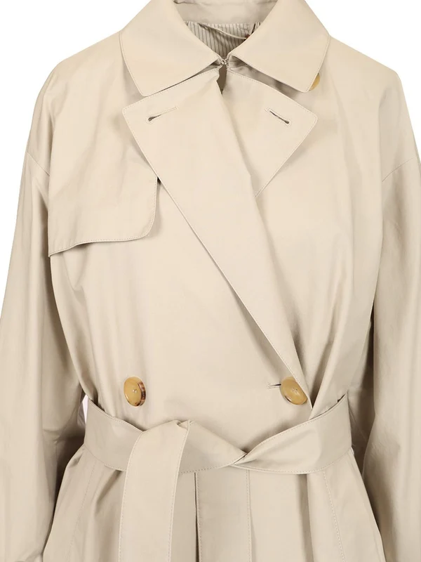 Max Mara The Cube Beige Trench - Image 4
