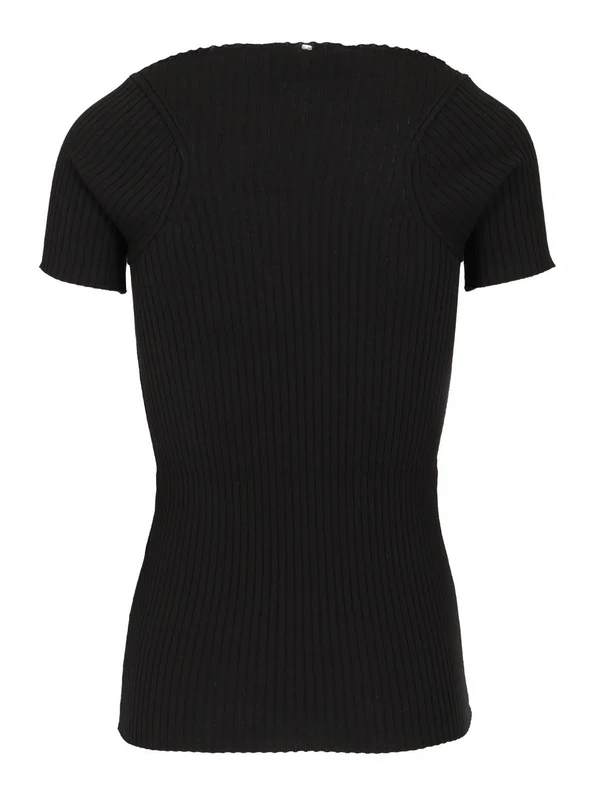 Sportmax Black Half Sleeve - Image 2