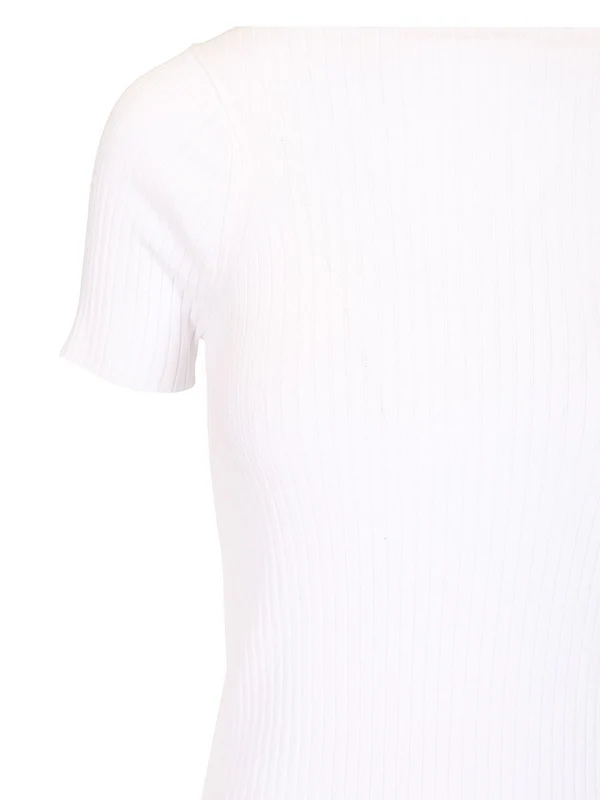 Sportmax White Half Sleeve - Image 3