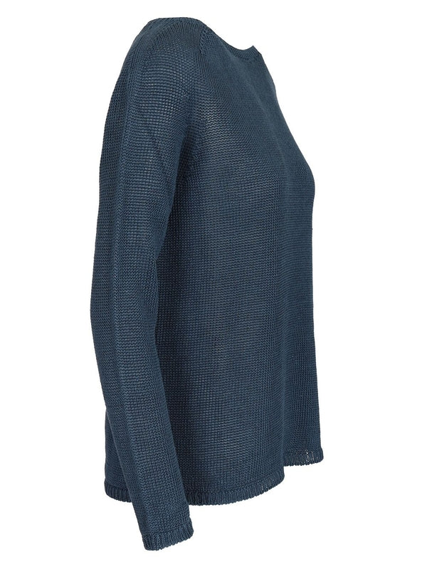 S Max Mara Blue Knitted - Image 3