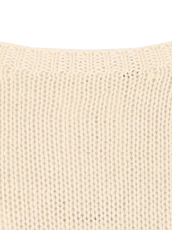 S Max Mara White Knitted - Image 3
