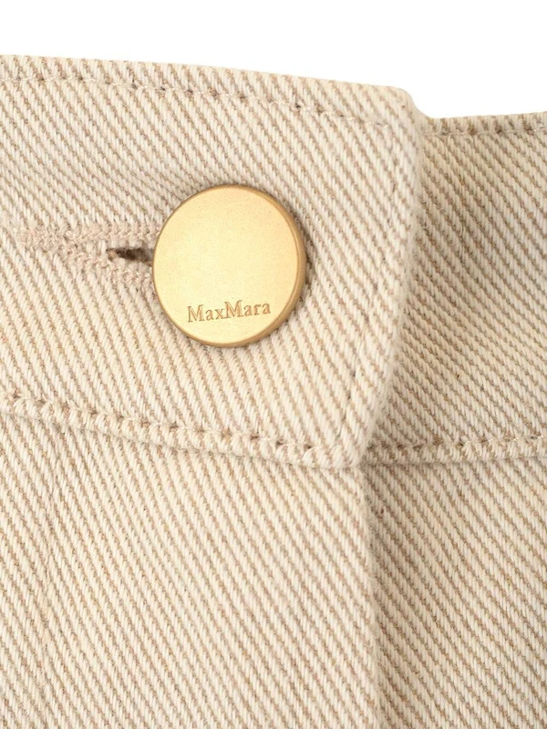 S Max Mara Sorriso Beige Trousers - Image 4