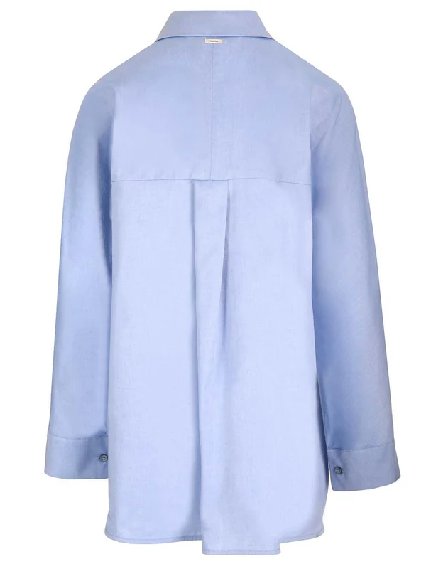 S Max Mara Skyblue Shirts & Blouses - Image 2