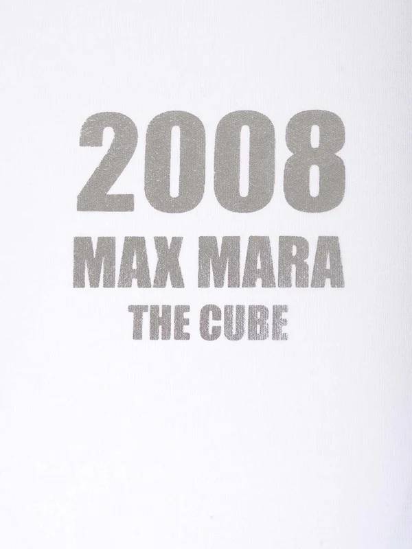 S Max Mara White Half Sleeve - Image 3