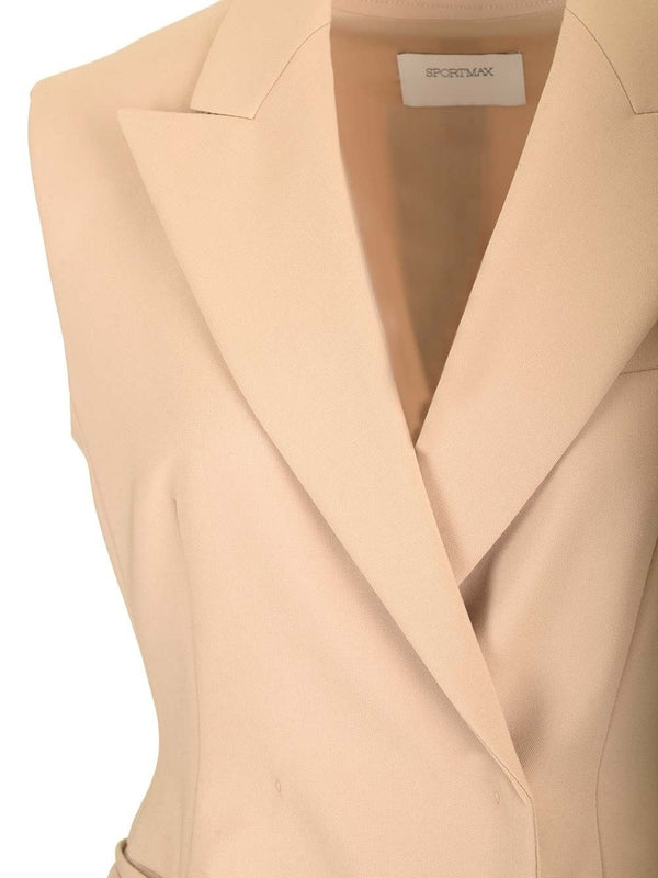 Sportmax Beige Vests - Image 4
