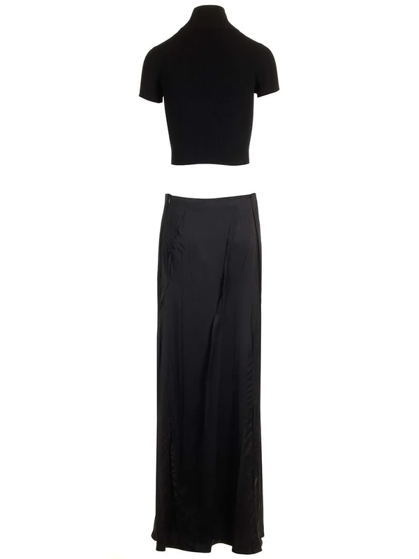 Sportmax Black Long Dress - Image 2
