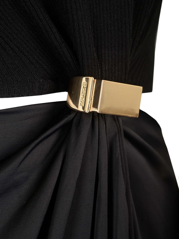 Sportmax Black Long Dress - Image 4