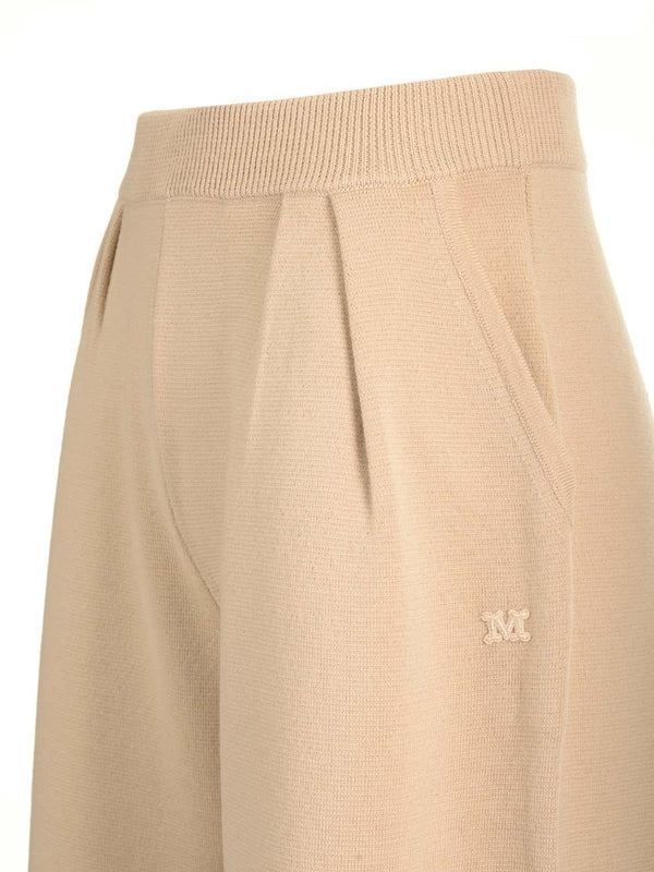 Max Mara Wide Beige Trousers - Image 4