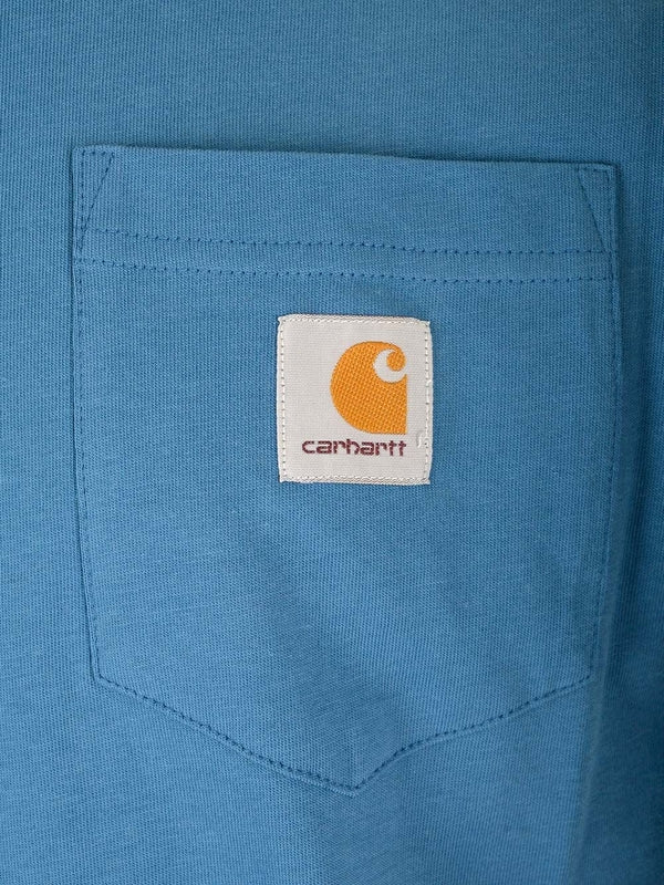 Carhartt Blue Half Sleeve - Image 3