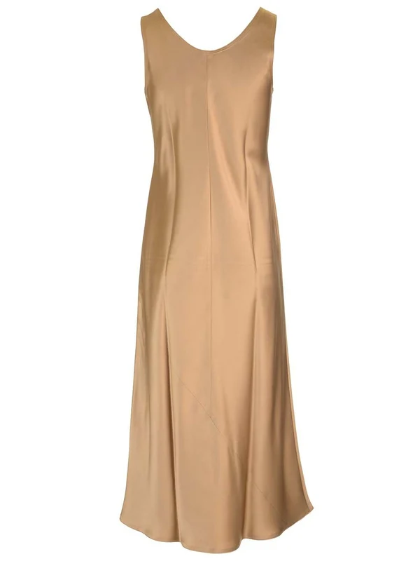 Max Mara Brown Midi Dress - Image 2