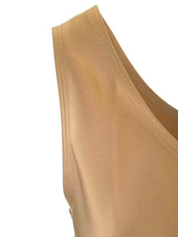 Max Mara Brown Midi Dress - Image 4
