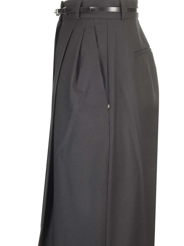Sportmax Black Tailored Pants - Image 4