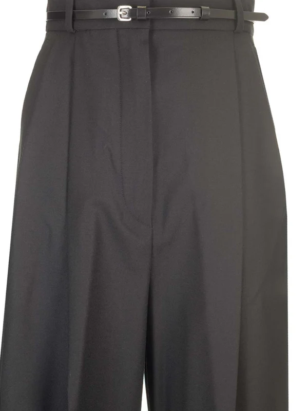 Sportmax Black Tailored Pants - Image 5