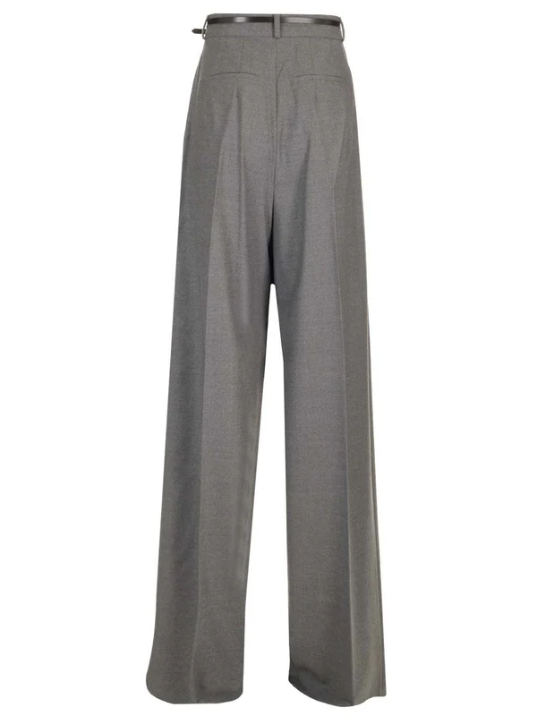 Sportmax Grey Tailored Pants - Image 2