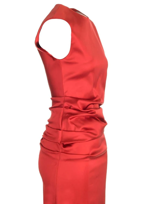 Max Mara Red Long Dress - Image 3
