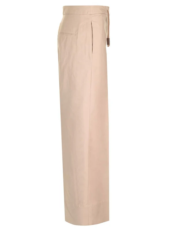 S Max Mara Ottavo Beige Trousers - Image 3