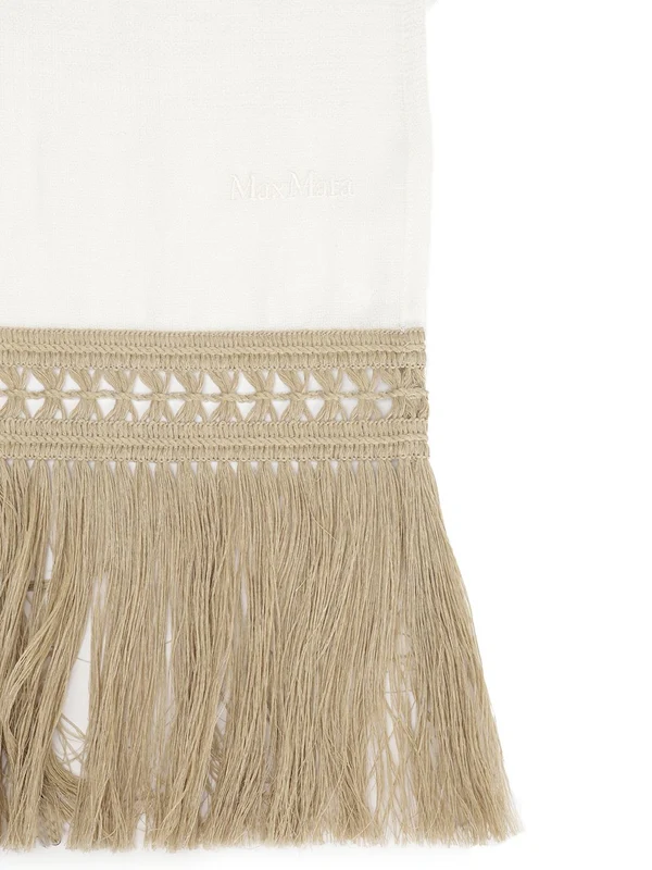 Max Mara White Other Fabric Mufflers - Image 2