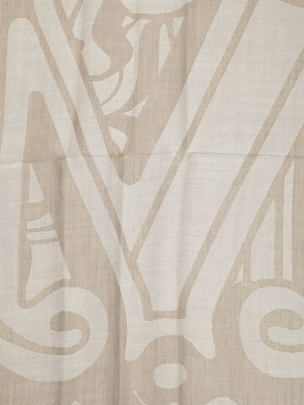 Max Mara Beige Wool Mufflers - Image 3