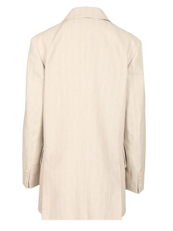 Max Mara Beige Tailored Jackets - Image 2