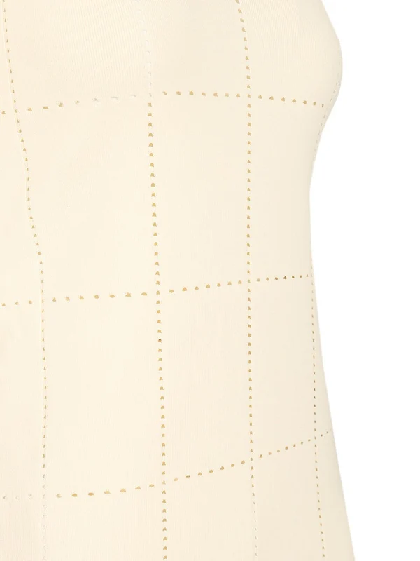 Max Mara White Mini Dress - Image 4