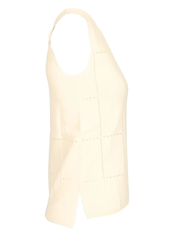 Max Mara White Sleeveless - Image 3