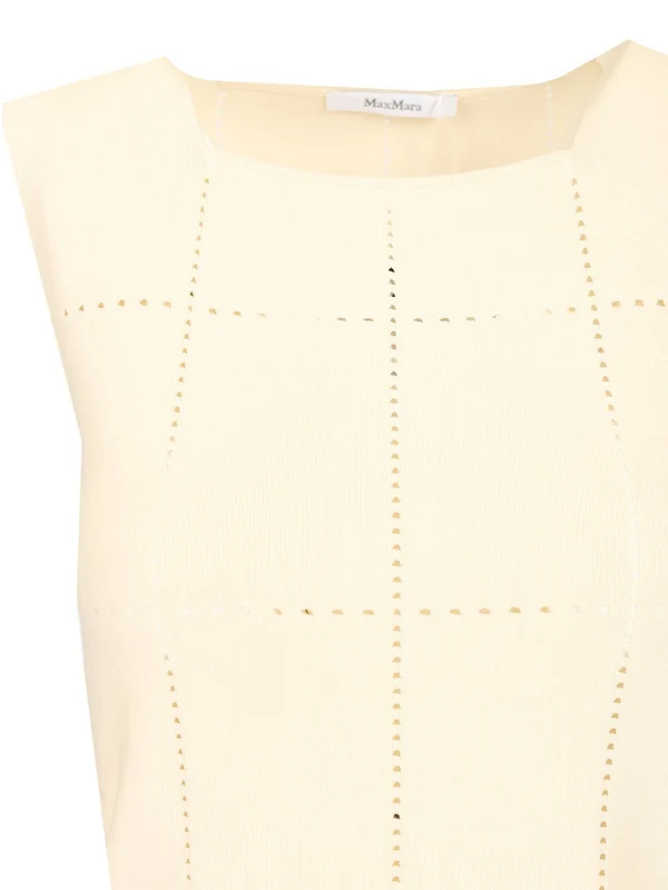 Max Mara White Sleeveless - Image 4