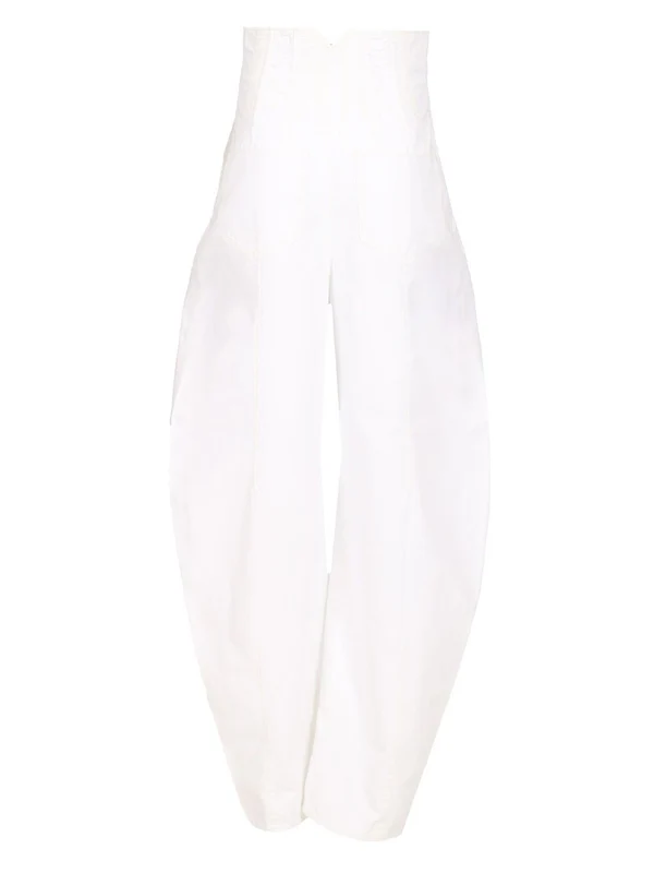 Sportmax White Trousers - Image 2