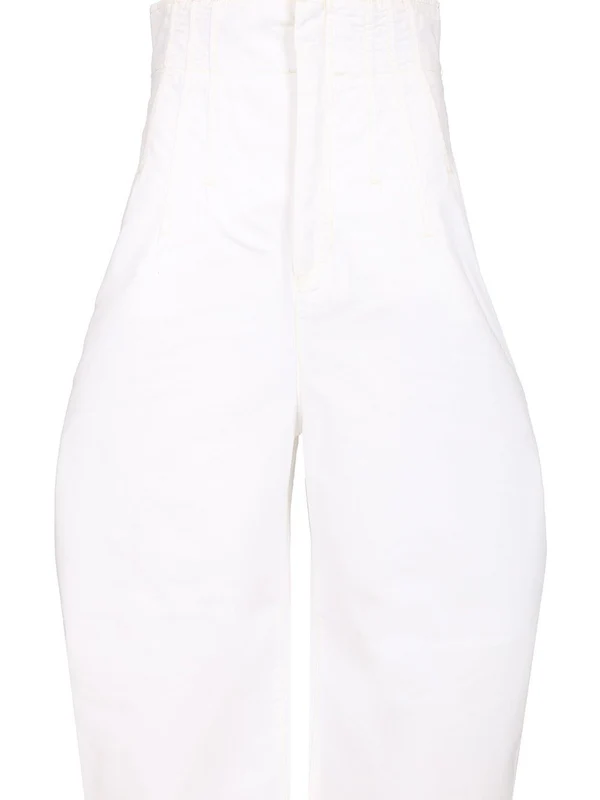 Sportmax White Trousers - Image 3