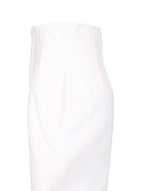 Sportmax White Trousers - Image 4