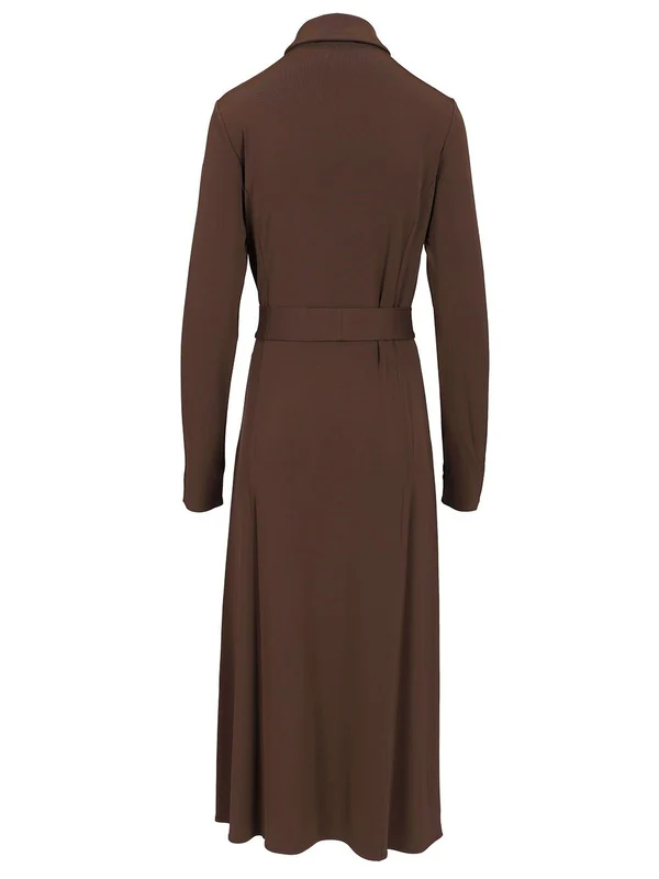 Max Mara Brown Long Dress - Image 2