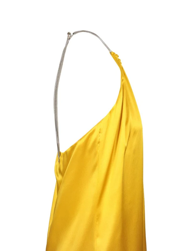 Max Mara Gold Long Dress - Image 5