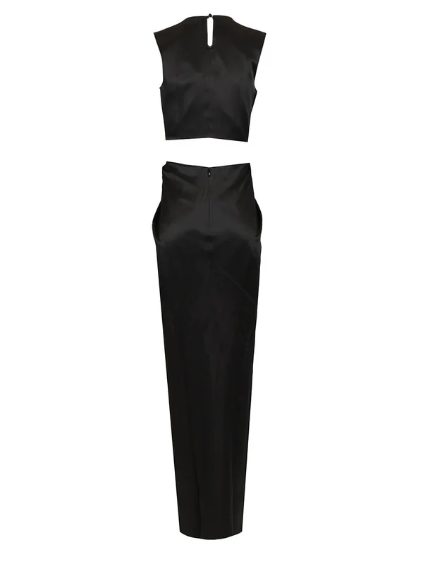 Max Mara Black Long Dress - Image 2