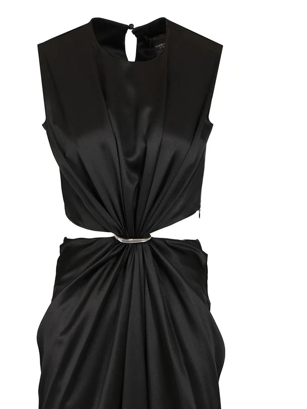 Max Mara Black Long Dress - Image 4