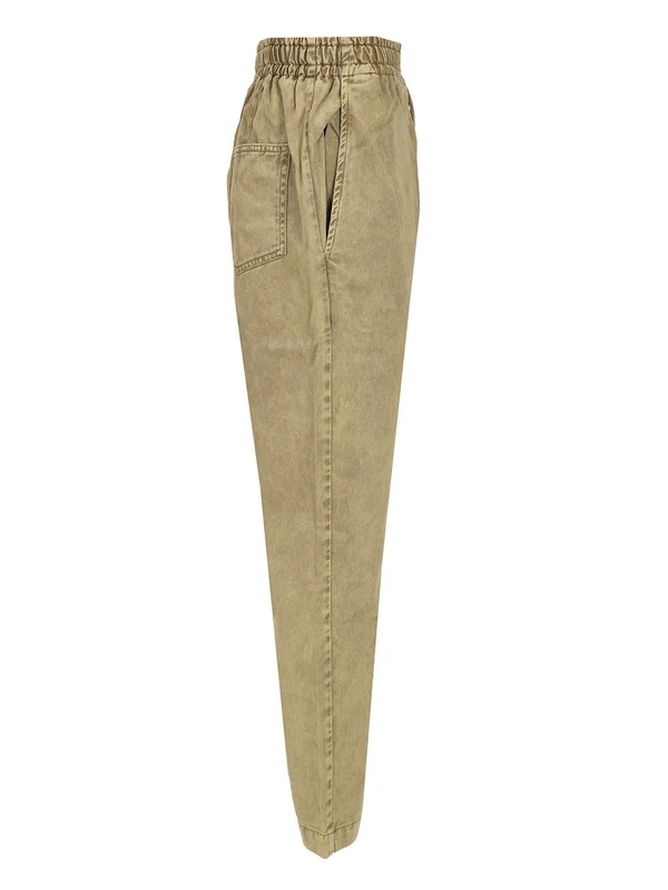 Isabel Marant Green Denim Pants - Image 3