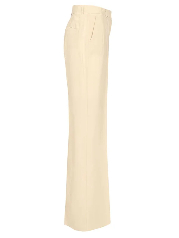 Sportmax White Tailored Pants - Image 3