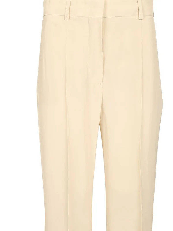 Sportmax White Tailored Pants - Image 4
