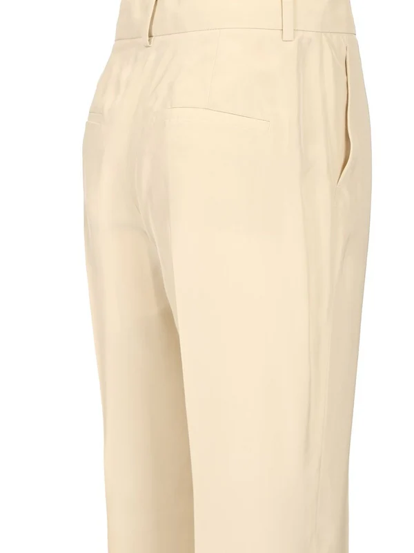Sportmax White Tailored Pants - Image 5