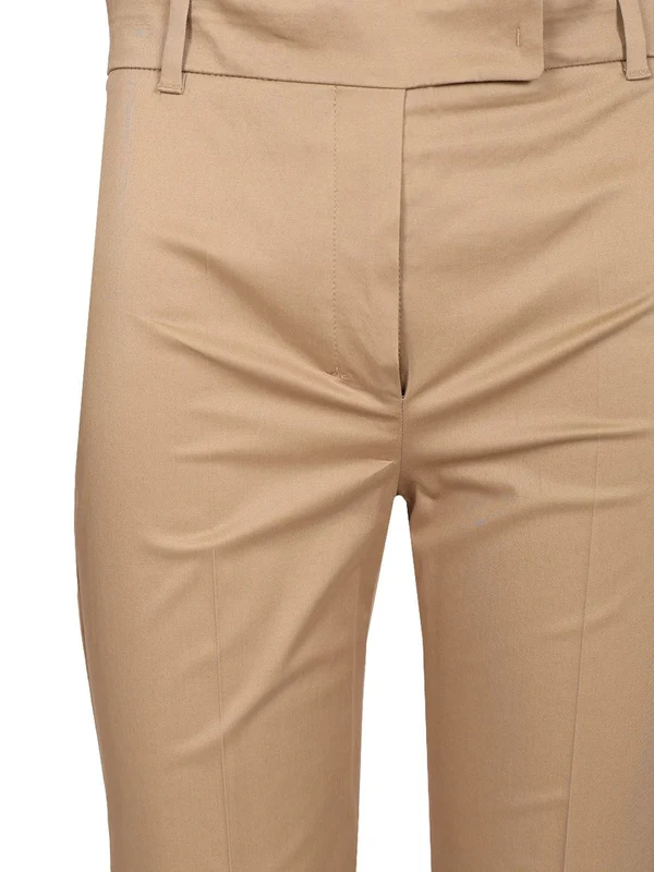 S Max Mara Beige Trousers - Image 4